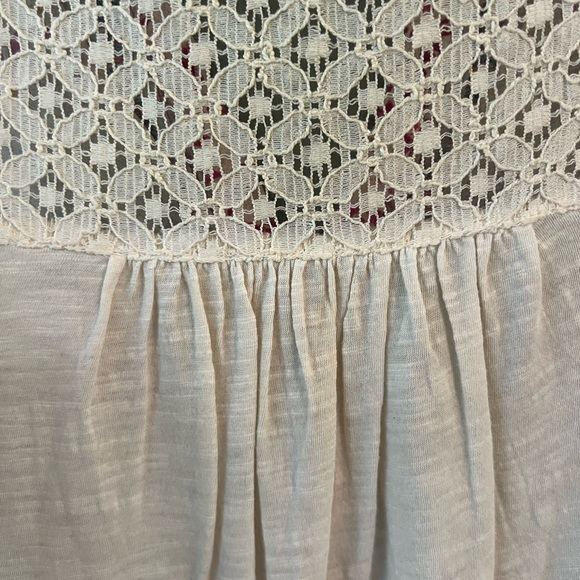 Lucky Brand Sleeveless Boho Blouse - Pink and White - Picture 6 of 7